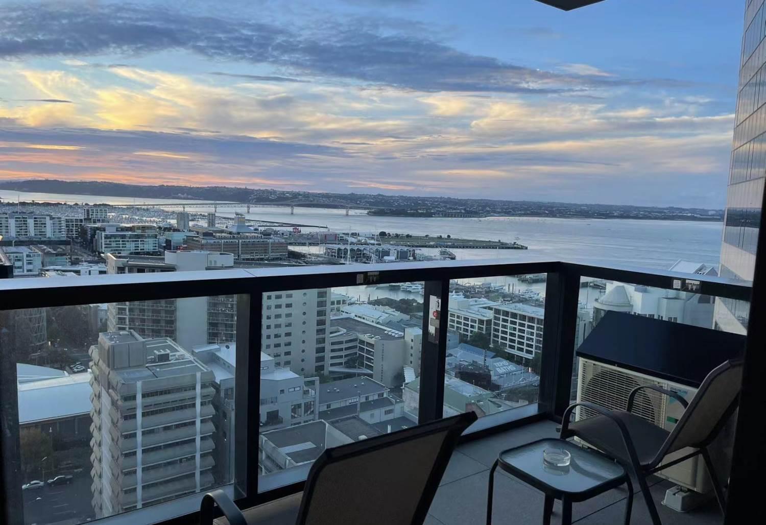 Gorgeous Seaview 2 Bedroom Apartment In Auckland Cbd Luaran gambar