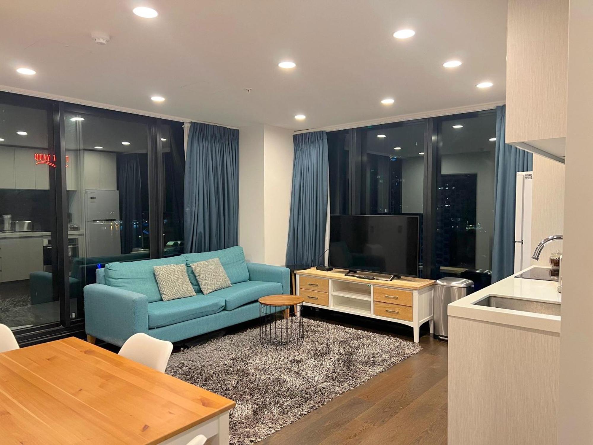 Gorgeous Seaview 2 Bedroom Apartment In Auckland Cbd Luaran gambar