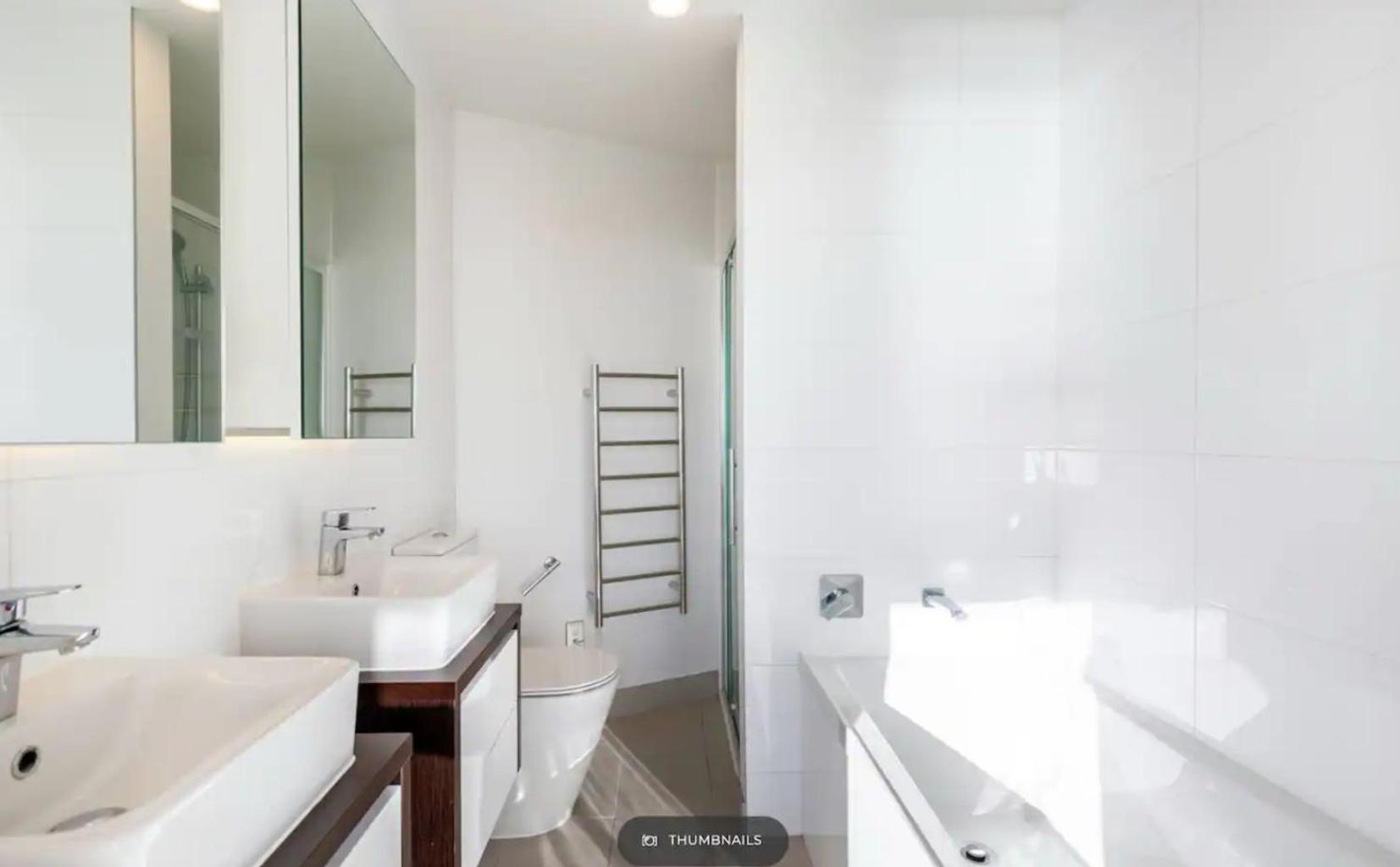 Gorgeous Seaview 2 Bedroom Apartment In Auckland Cbd Luaran gambar