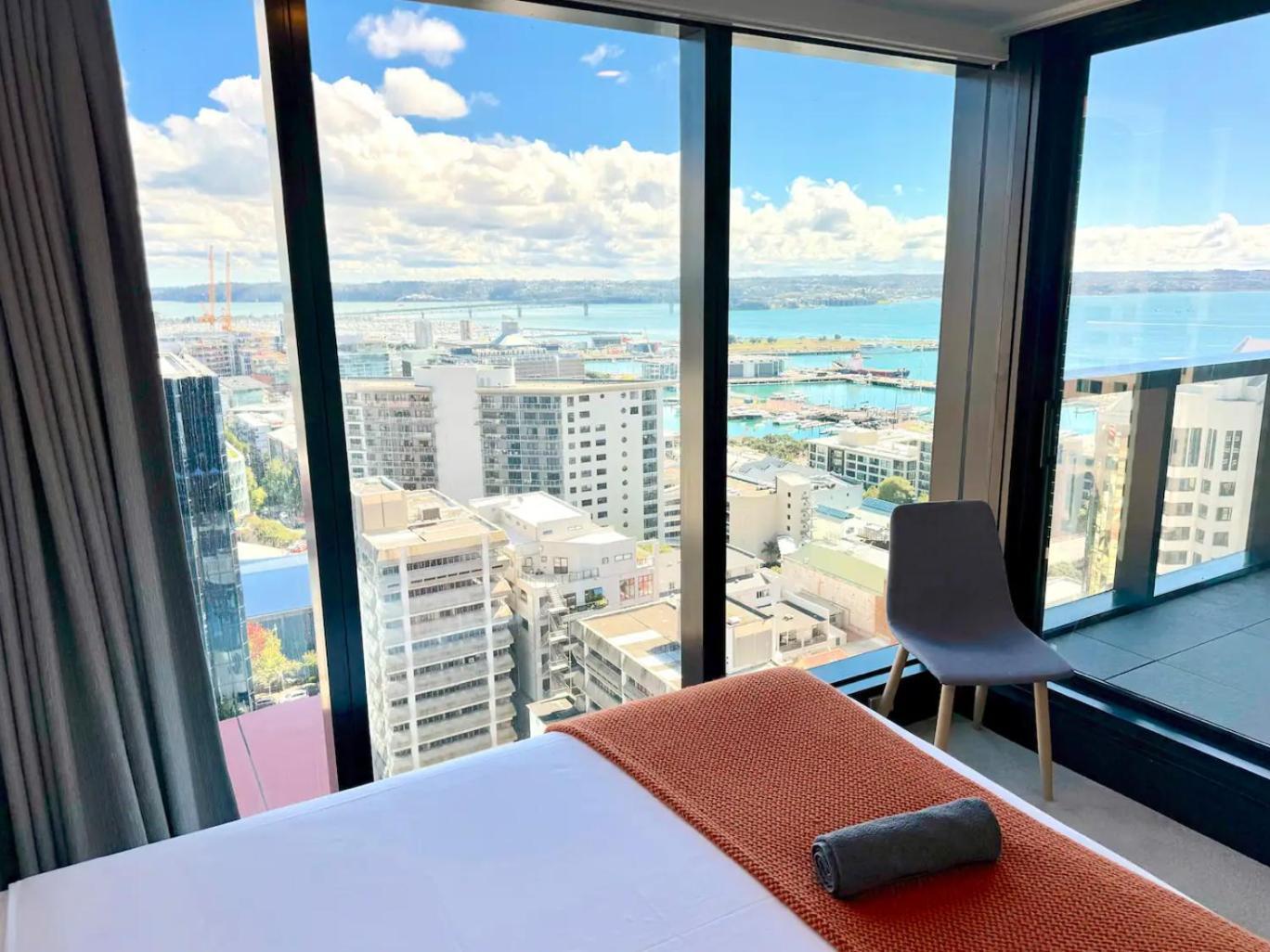 Gorgeous Seaview 2 Bedroom Apartment In Auckland Cbd Luaran gambar