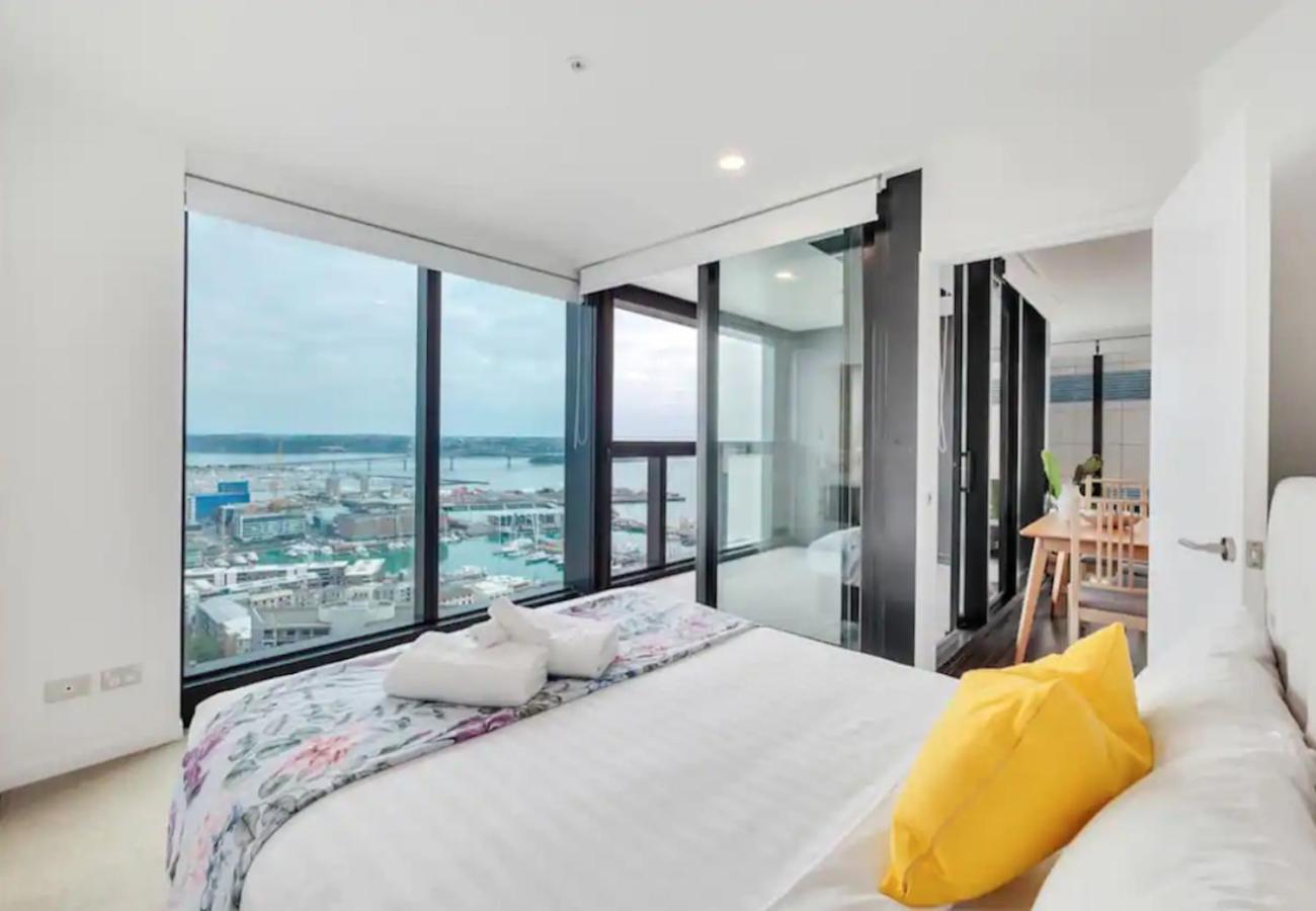 Gorgeous Seaview 2 Bedroom Apartment In Auckland Cbd Luaran gambar