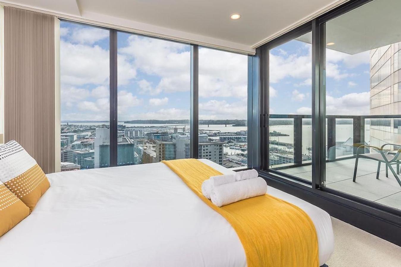 Gorgeous Seaview 2 Bedroom Apartment In Auckland Cbd Luaran gambar