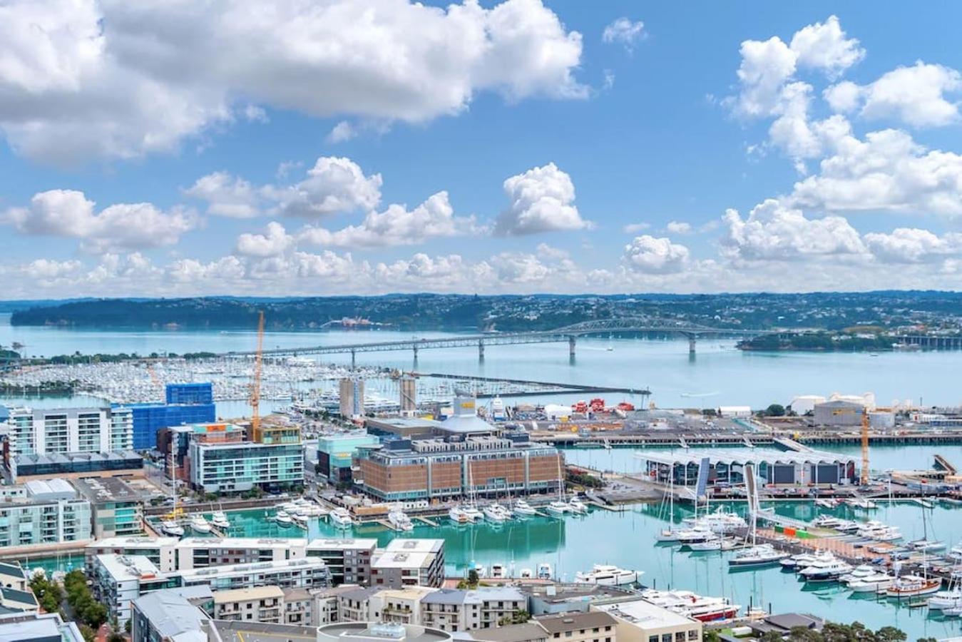 Gorgeous Seaview 2 Bedroom Apartment In Auckland Cbd Luaran gambar